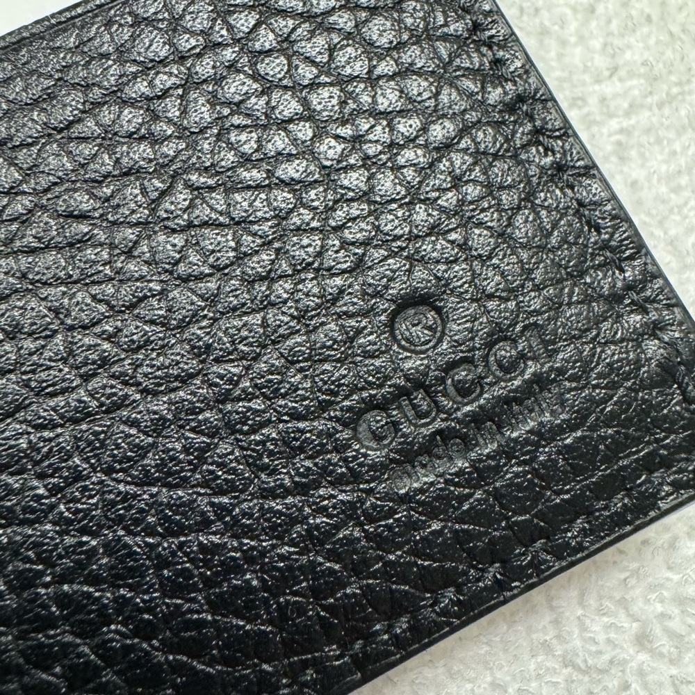 GUCCI ☆ Jumbo GG Wallet ☆ Black ☆ NEW ꨄ W/dust-bag - Picture 8 of 10